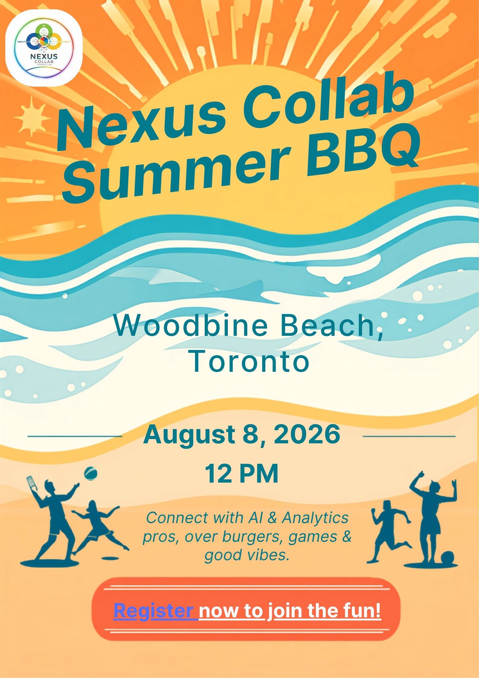 Fiesta y BBQ junto a la playa - Colaboración entre Nexus