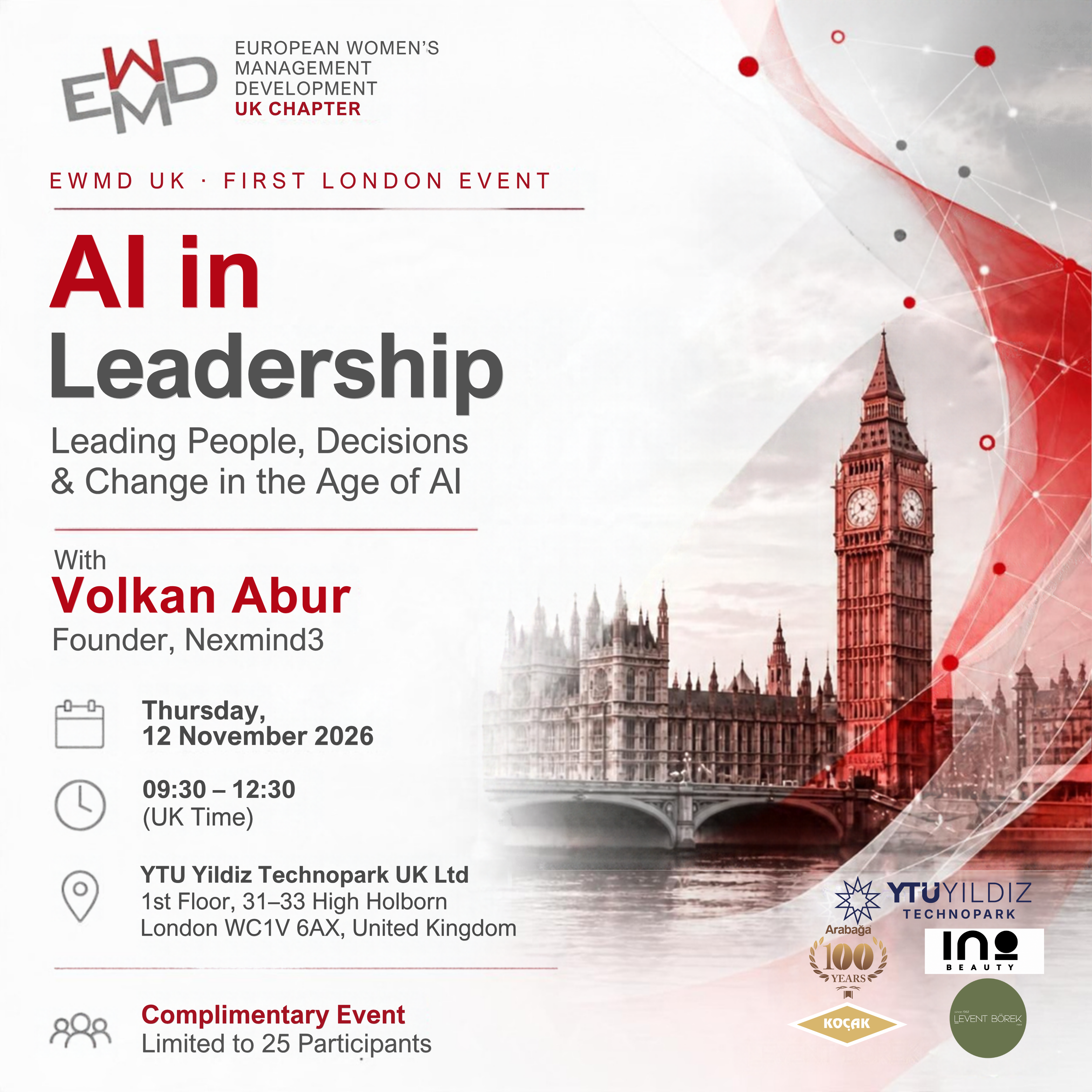 EWMD UK | AI in Leadership: Leading People, Decisions & Change in the Age of AI