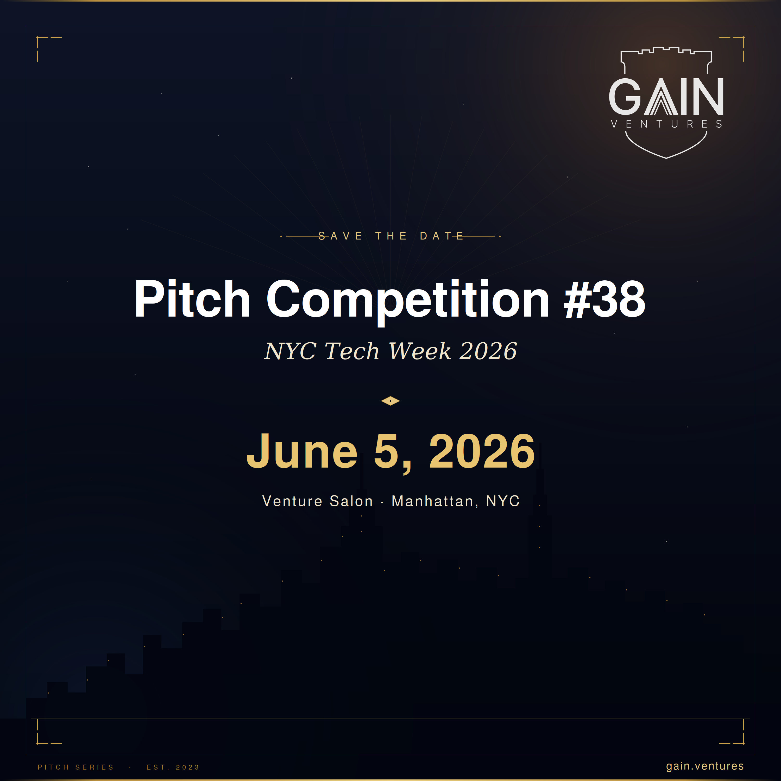 π Pitch Competition #38 by Ga^3in VC | AI & Web3 @ Permissionless V