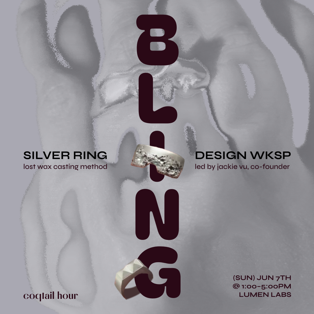 Cover art for #BLING: Silver Ring Design Workshop — Lumen Labs
