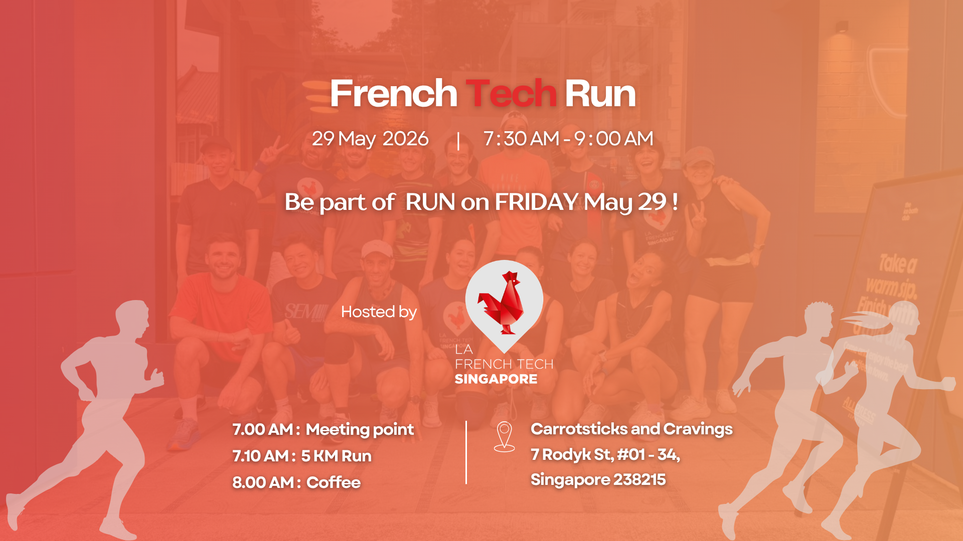 Cover art for #French Tech Run - May Edition — Carrotsticks and Cravings Robertson Quay