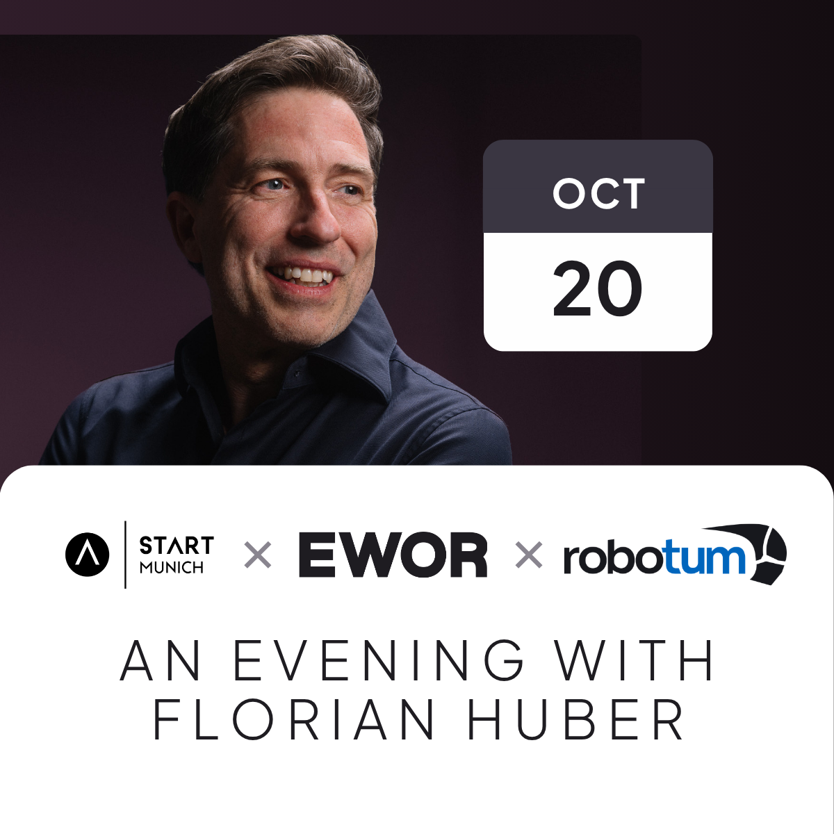 How to fundraise in the age of AI - Florian Huber (Co-Founder & MD of EWOR) | START Munich x EWOR x RoboTum