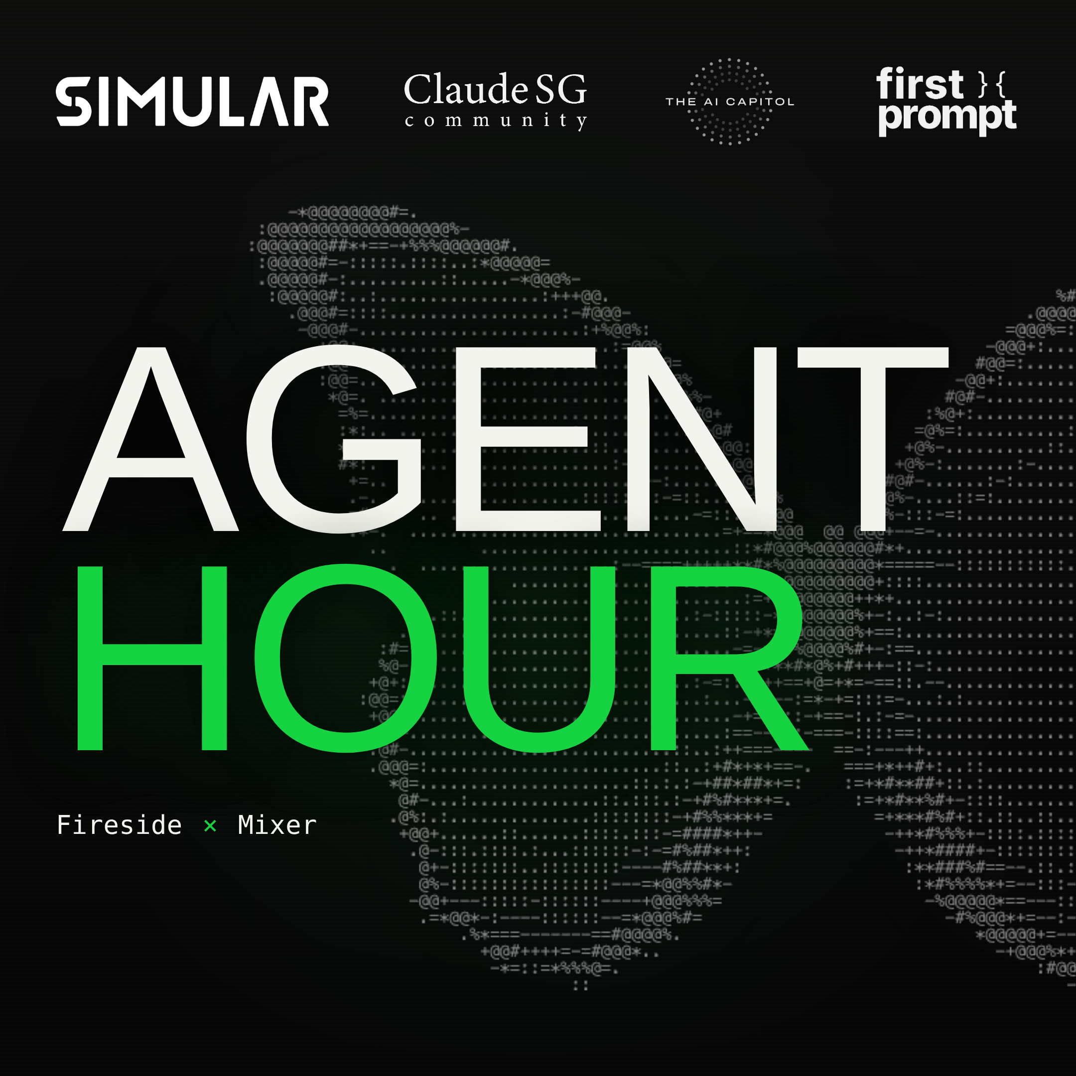 Cover art for #Agent Hour by Simular, Claude SG, Claw SG, First Prompt — WeWork - Office Space & Coworking