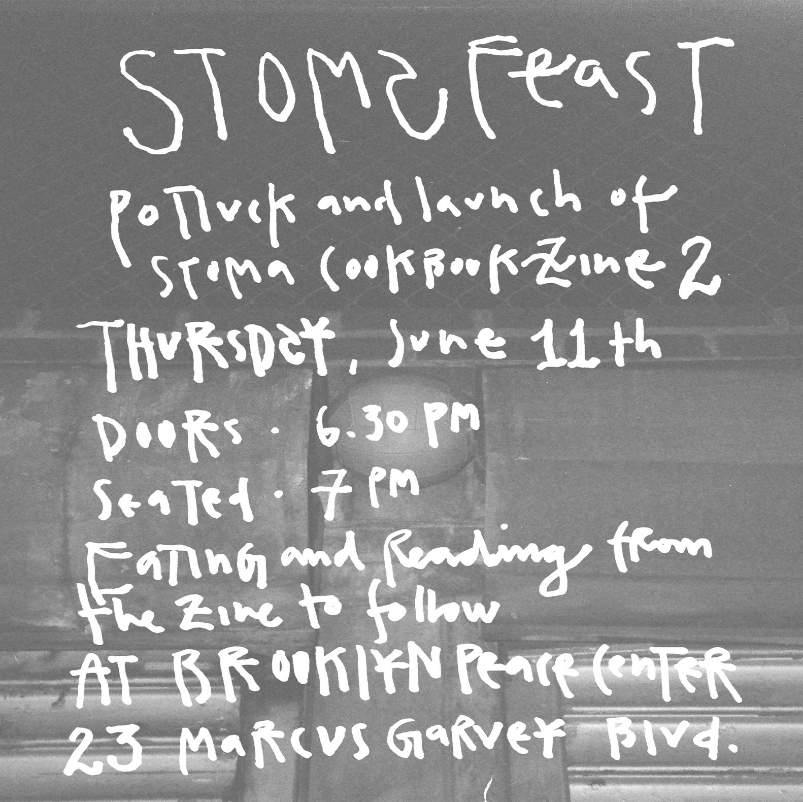 Cover art for #Stoma Feast — Brooklyn Peace Center