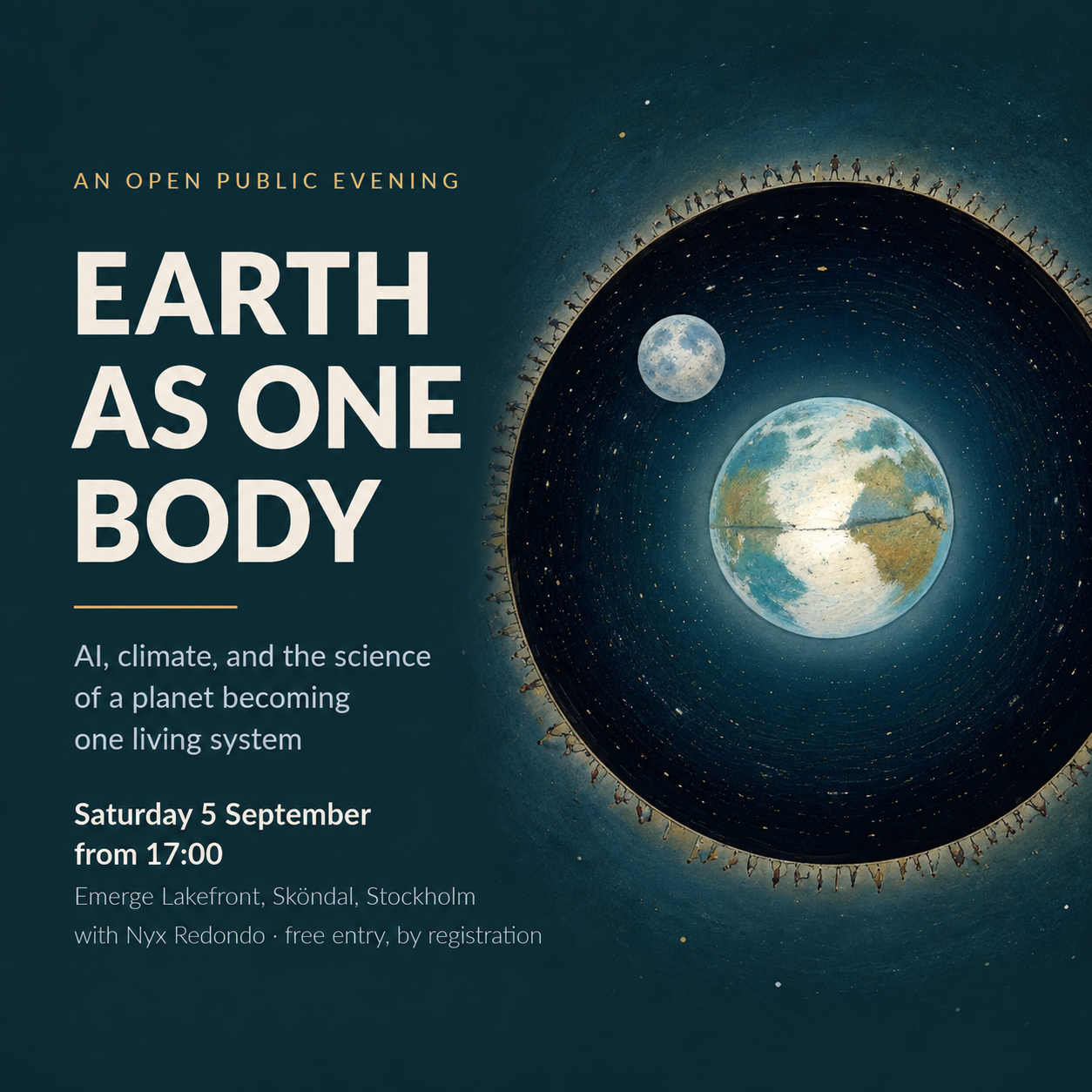 DIE ERDE ALS EINEN KÖRPER - KI, Klima und die Wissenschaft eines Planeten, der zu einem System wird