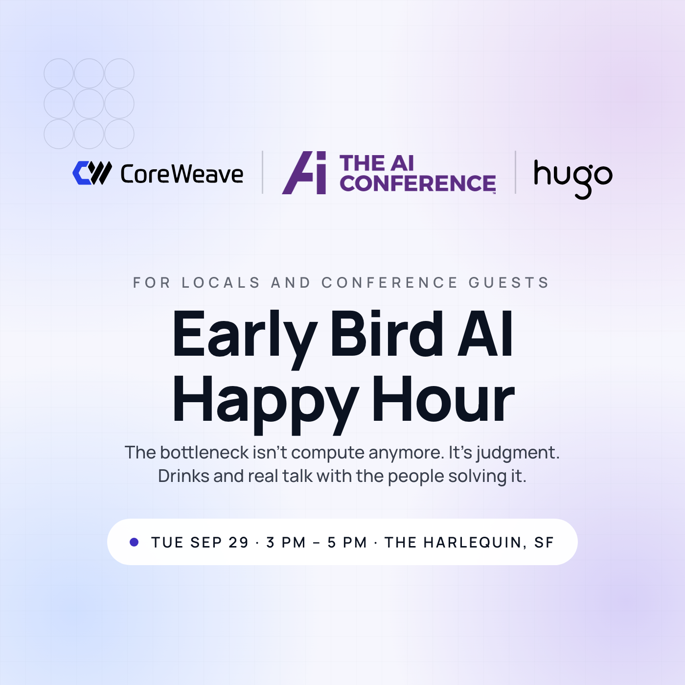 AI Week SF Happy Hour: The AI Conference 2026 Kickoff