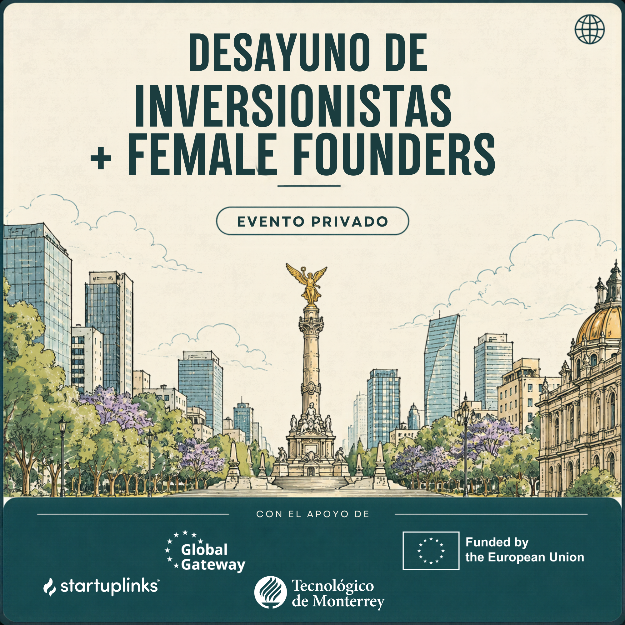 Desayuno Inversionistas + female founders