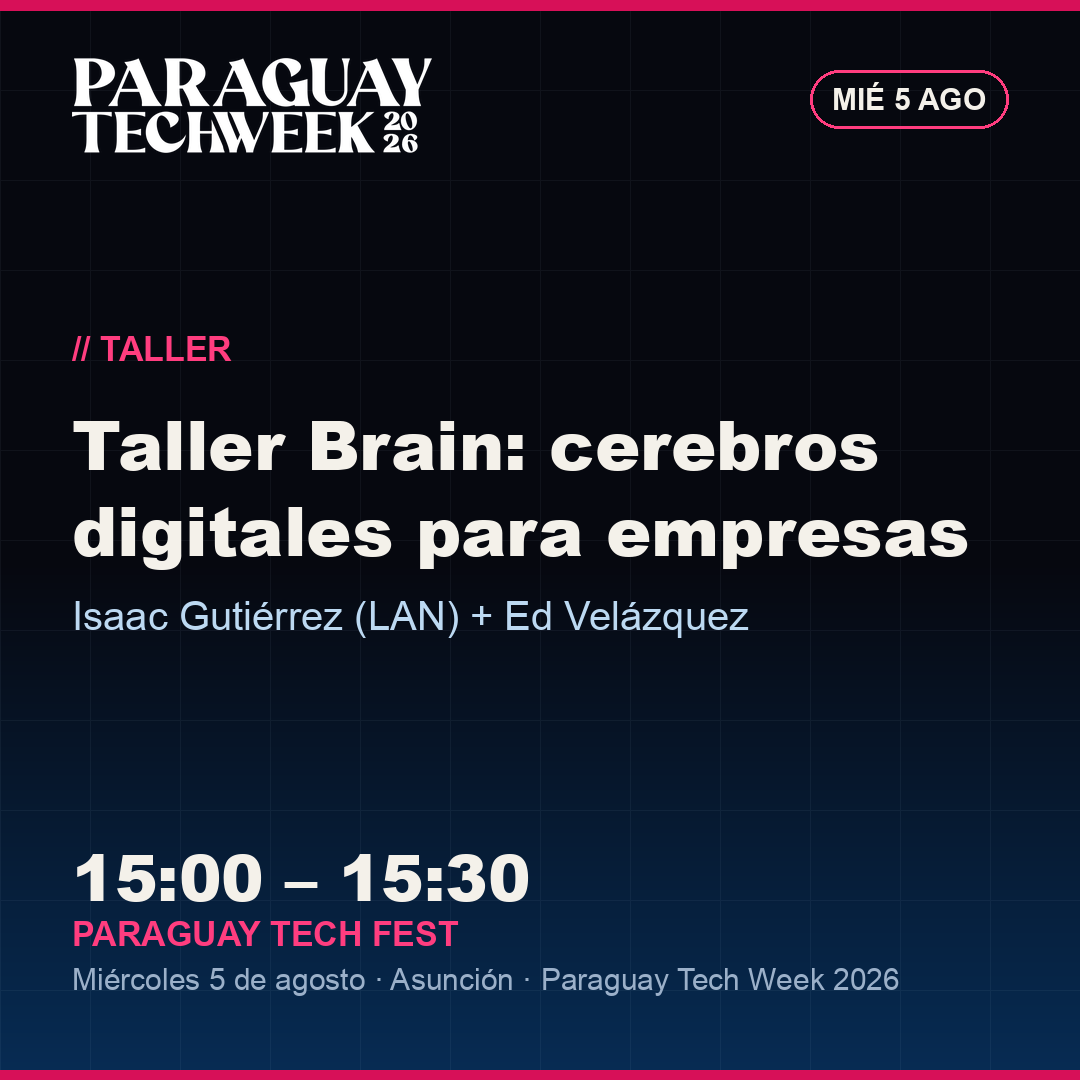 Taller Brain: cerebros digitales para empresas