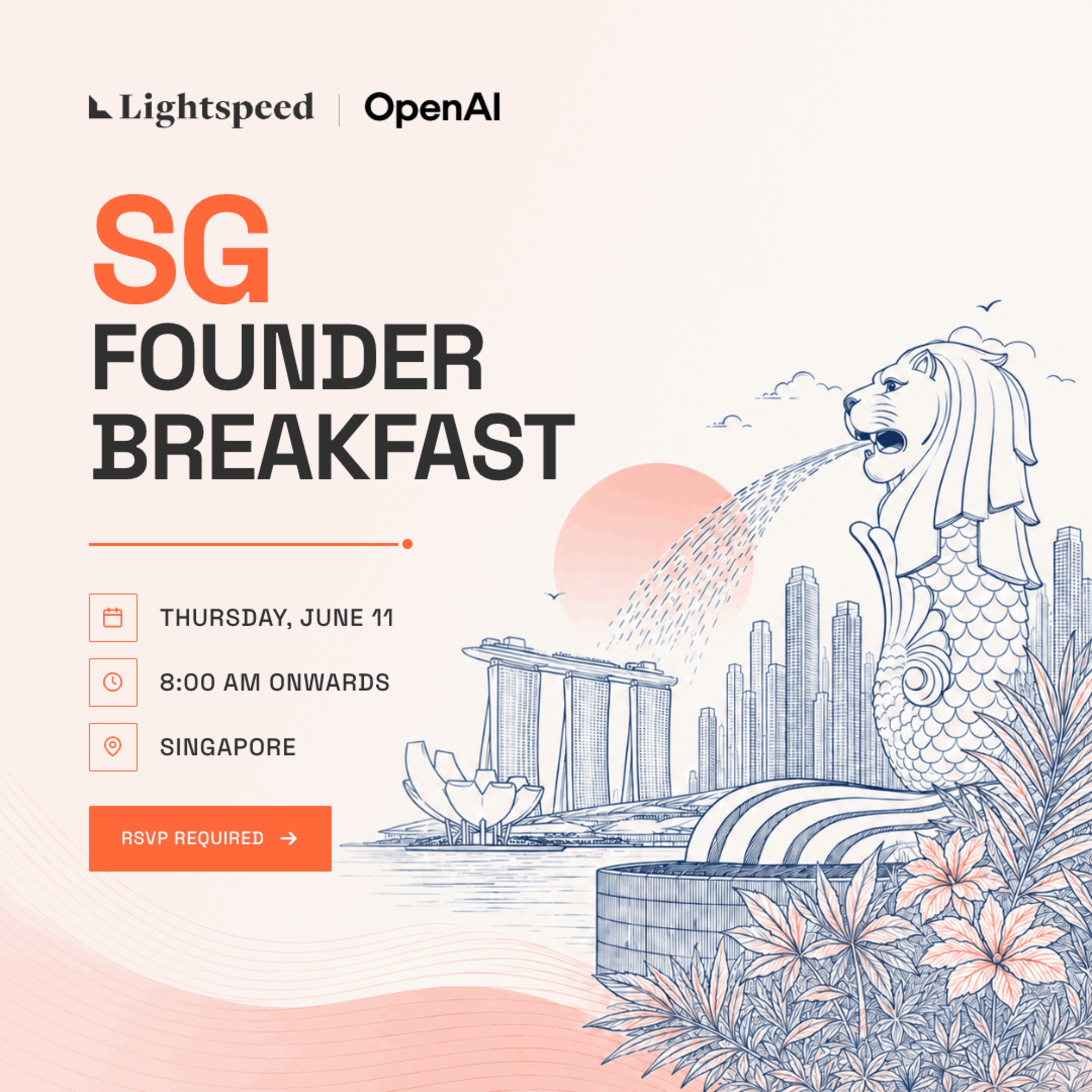 Cover art for #SG Founder Breakfast — Singapore