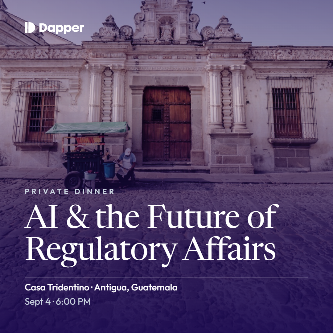 Private Dinner - AI and the Future of Regulatory and Public Affairs: Dapper in Guatemala