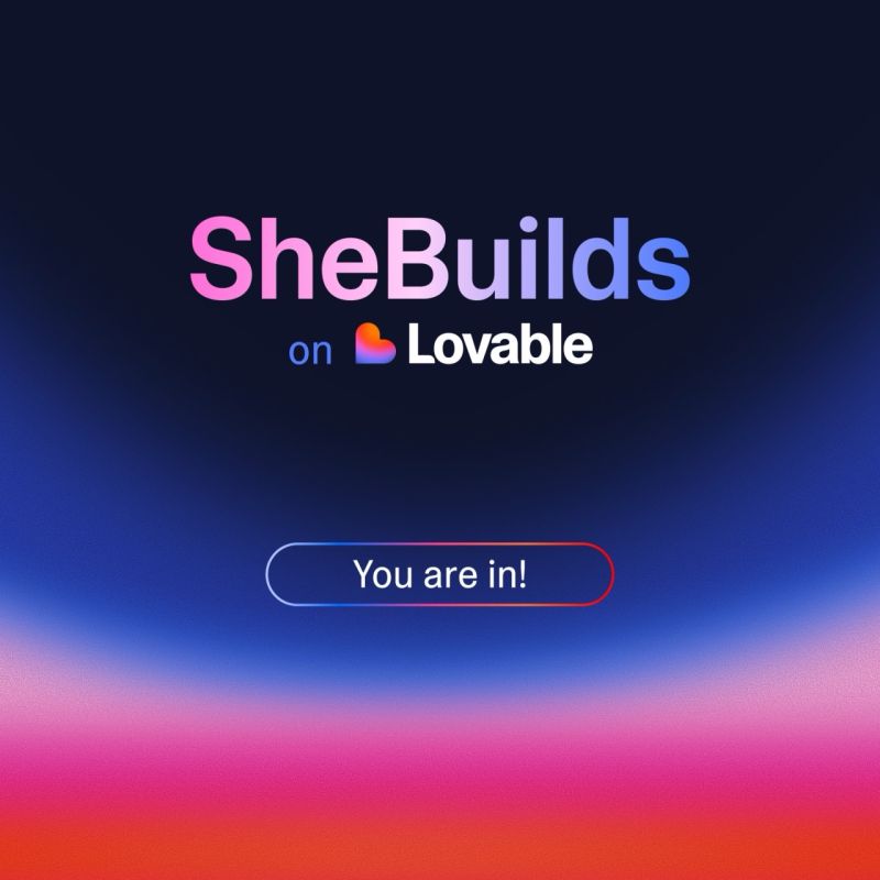 Sydney x She Builds na Lovable: Escopo e Lançamento do Seu Primeiro Produto de IA