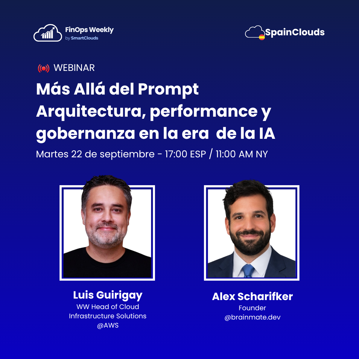 WEBINAIRE : Architecture, Performance et Gouvernance à l'Ère de l'IA