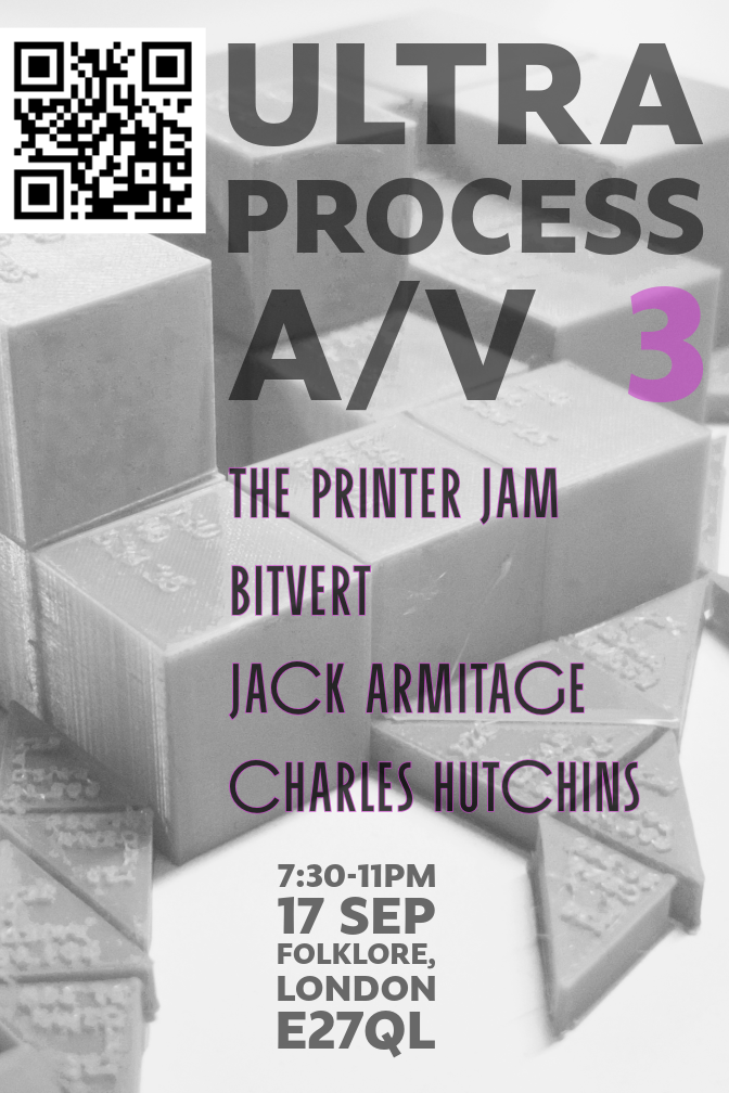 Ultra Process A/V 3: The Printer Jam & Friends