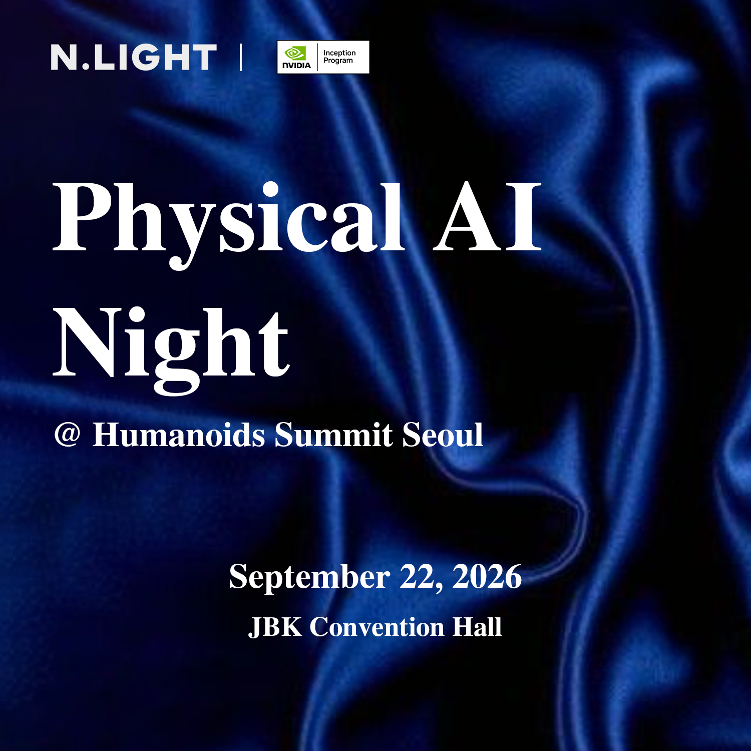 NdotLight Physical AI Party @Humanoids Summit Seoul