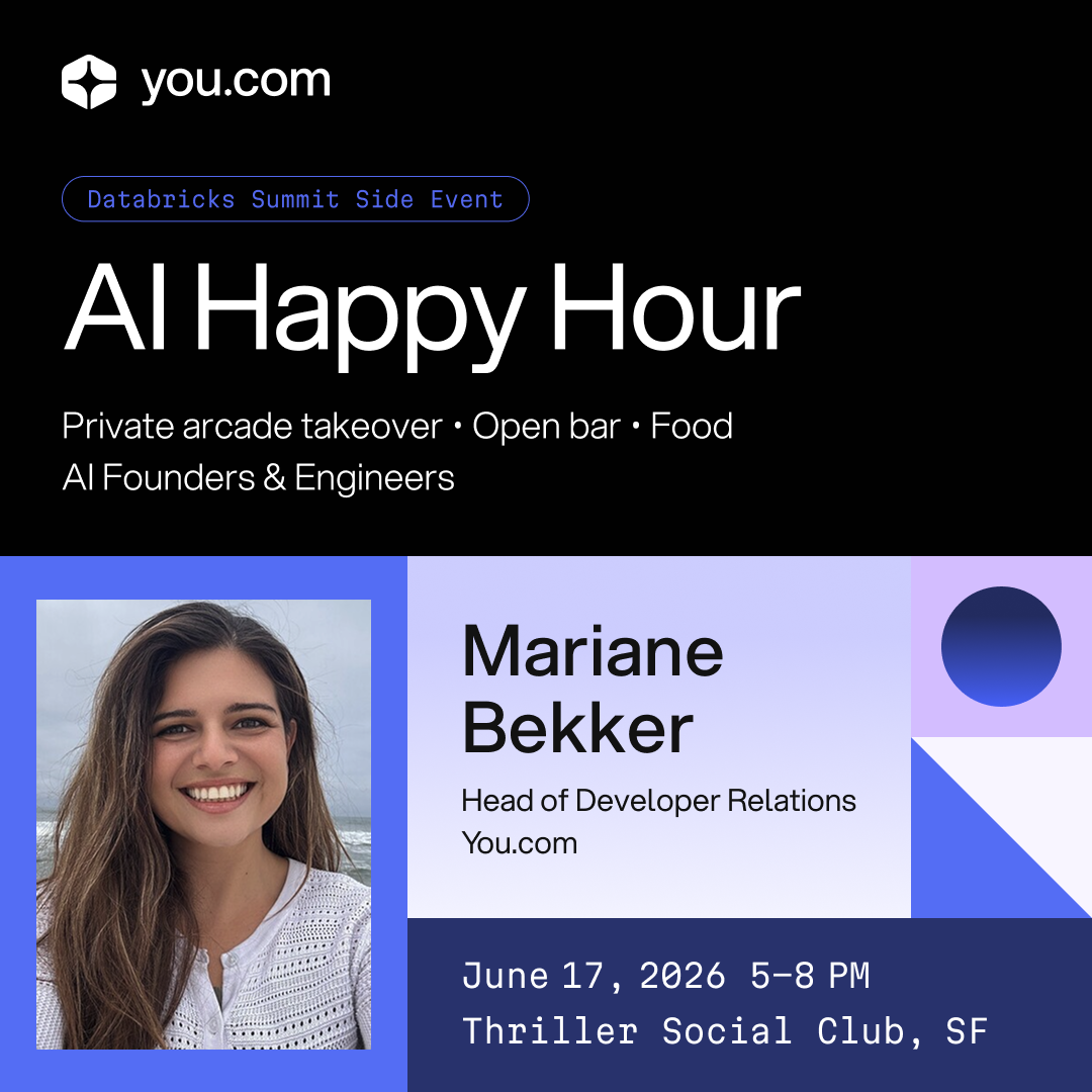Cover art for #AI Happy Hour — Databricks Summit Side Event — San Francisco, CA