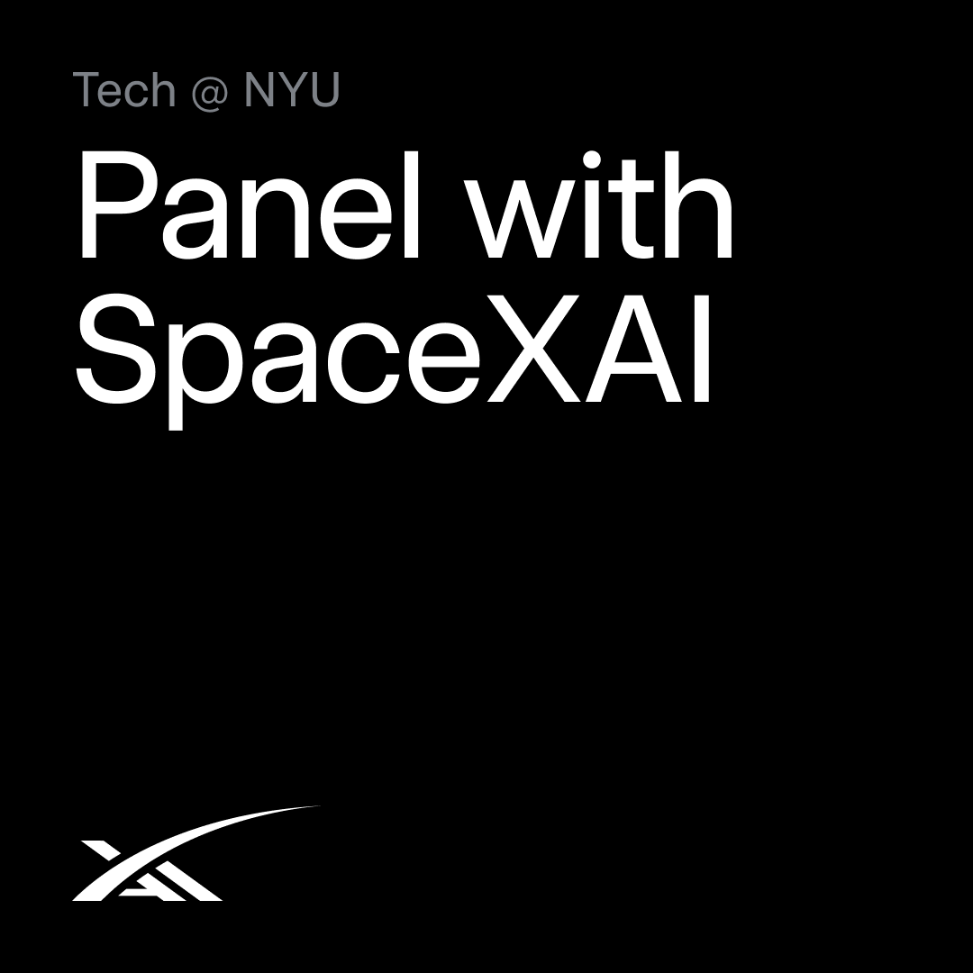 Tech@NYU - Panel with SpaceXAI