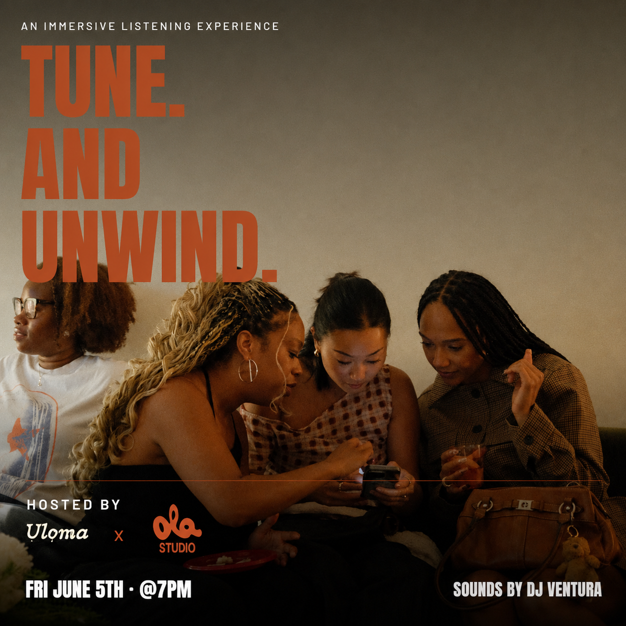 Cover art for #Tune and Unwind with Uloma & Ola Studio — 68 Jay St #316