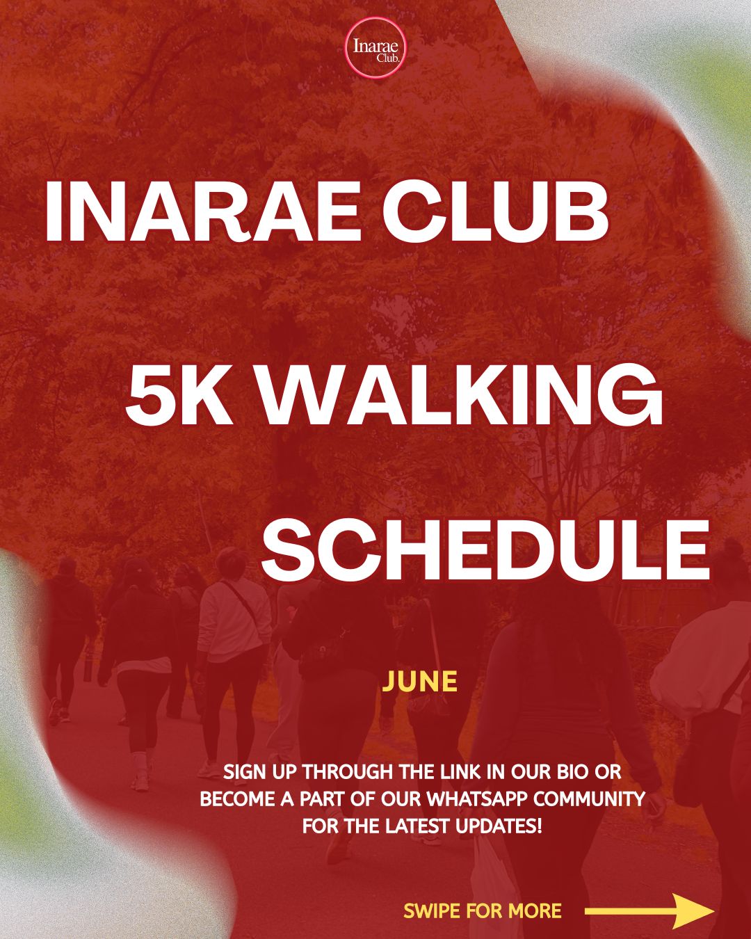 Cover art for #INARAE CLUB 5K Walk 27th June — Dulwich Park