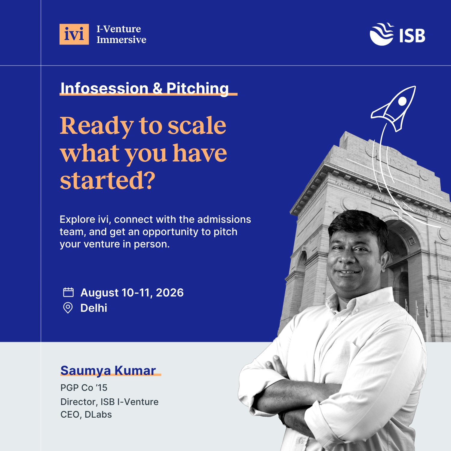 ivi Infosession & Pitching | Delhi