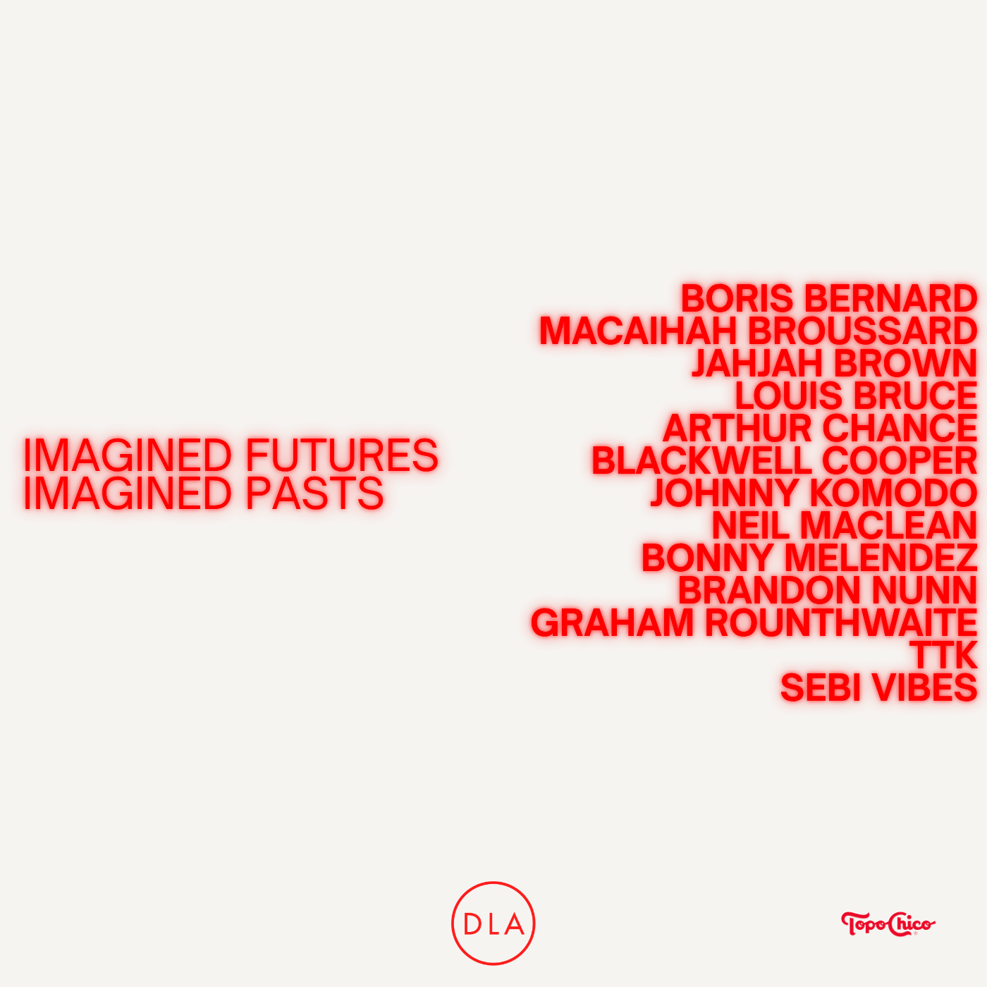 Cover art for #D L A Films Invites you to Imagined Futures. Imagined Pasts. — D L A FILMS