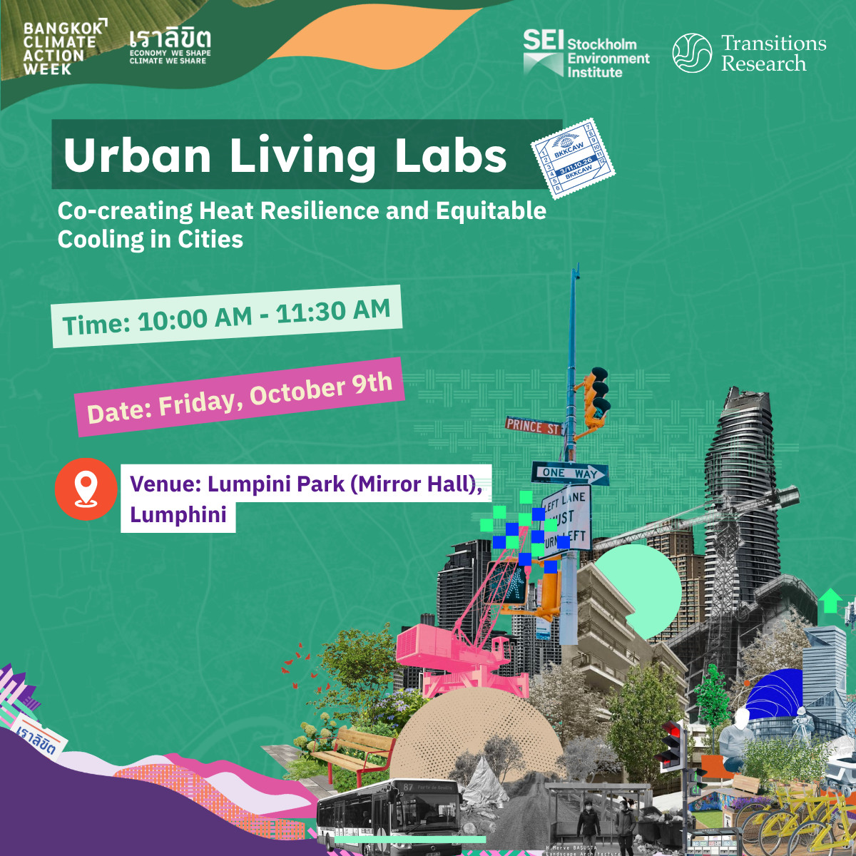 Urban Living Labs: Co-creating Heat Resilience and Equitable Cooling in Cities