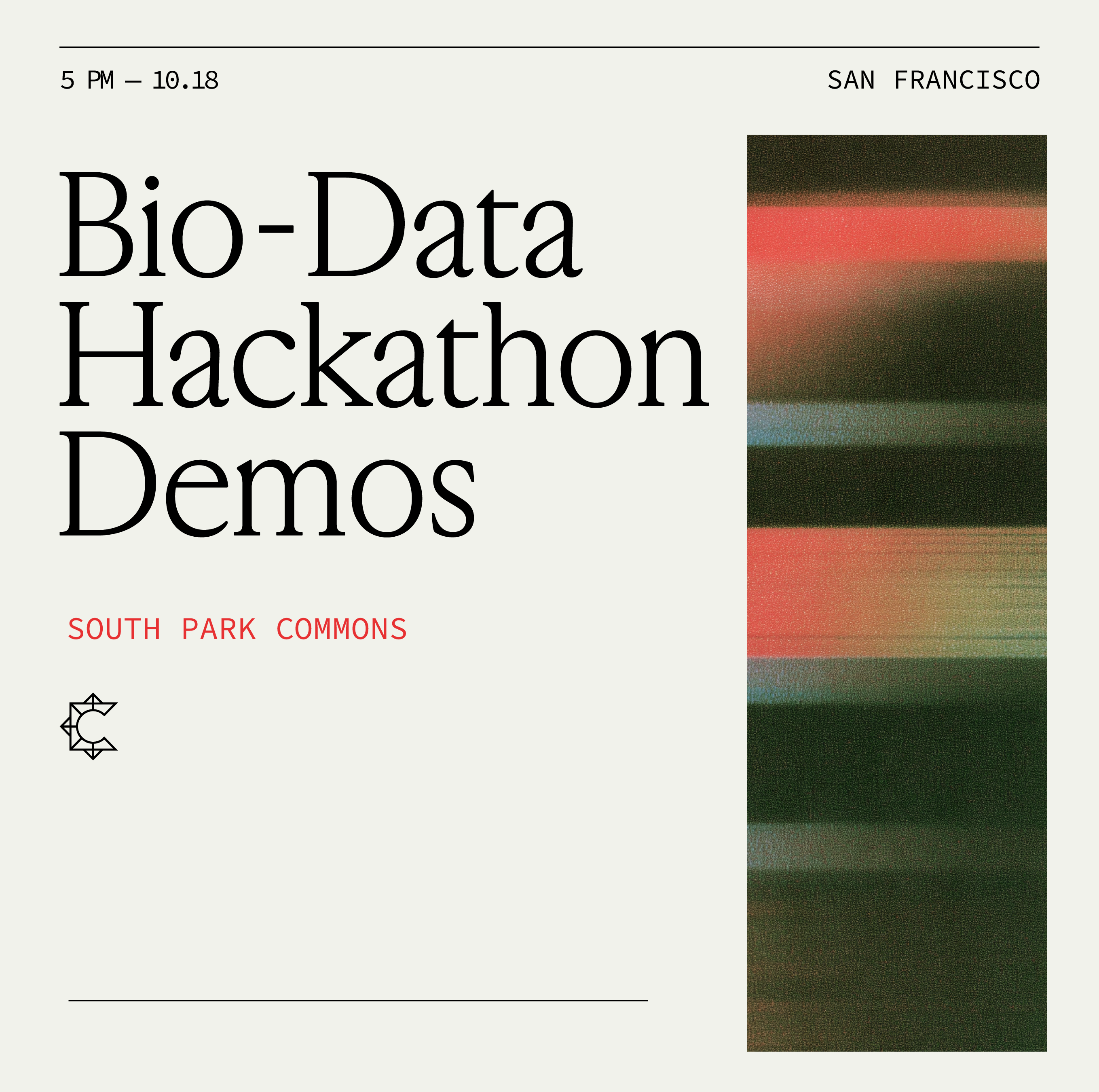 Bio-Data Hackathon Demos + Prizes at SPC