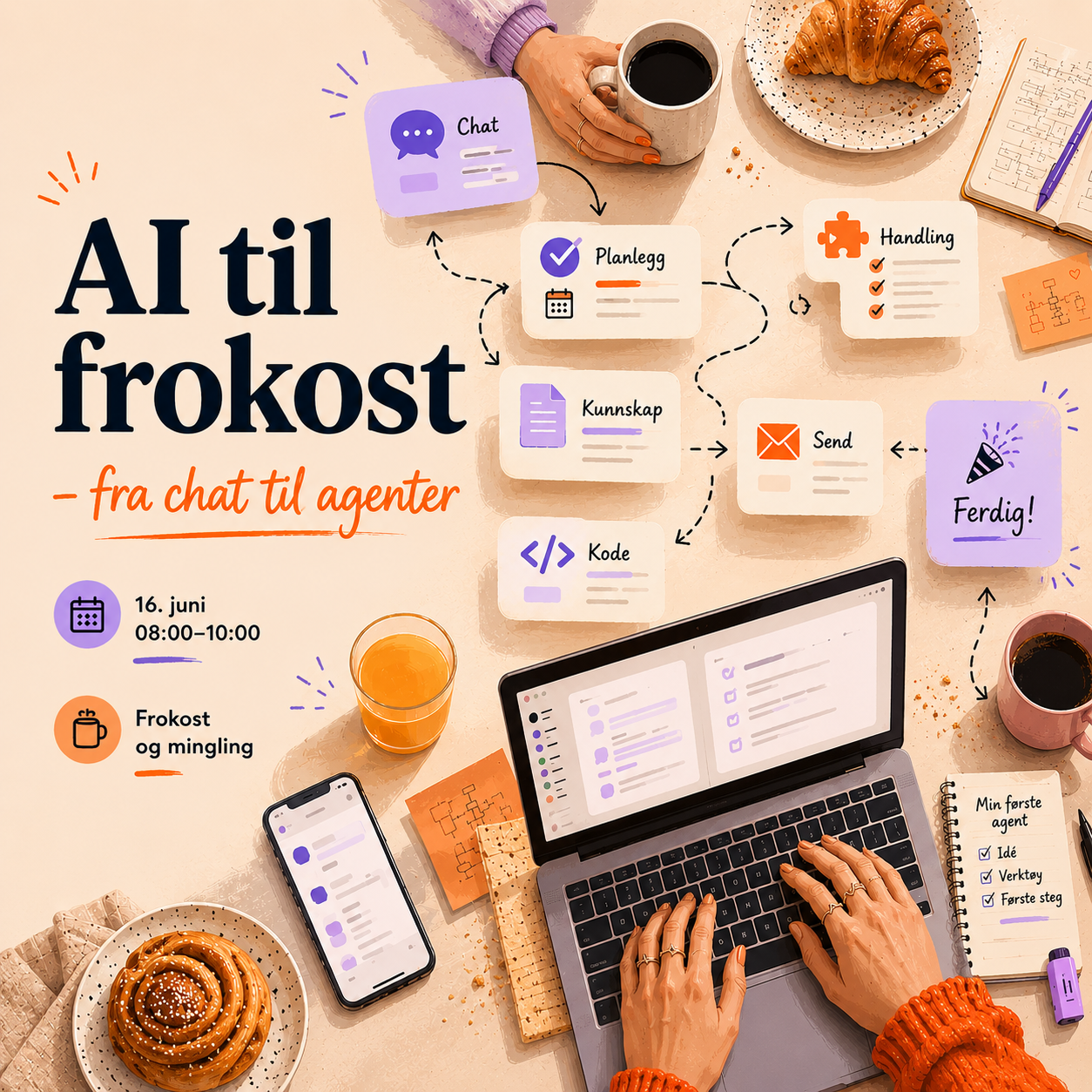 AI for Breakfast – From Chat to Agents