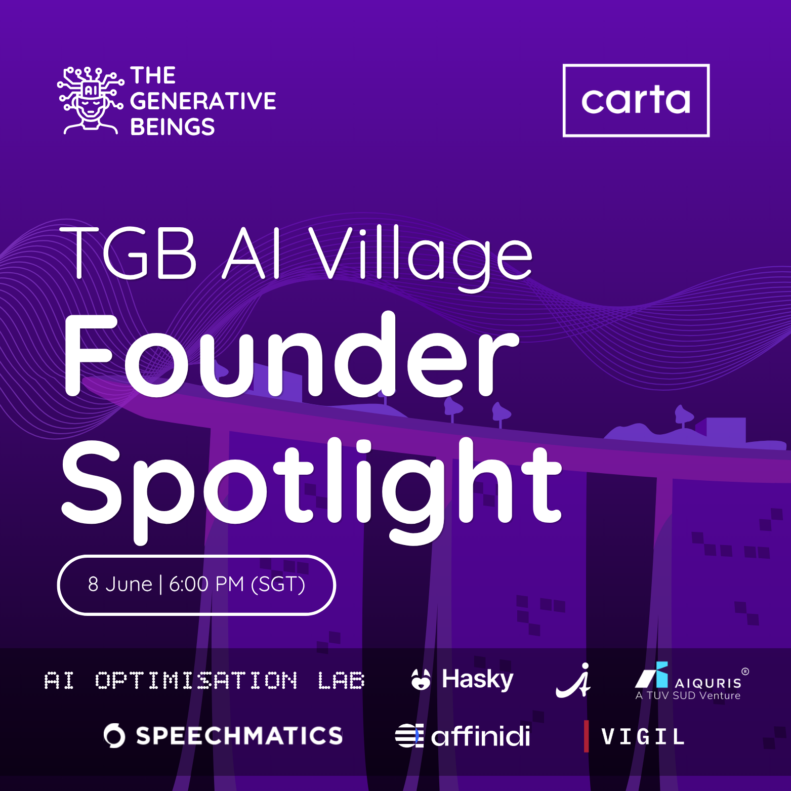 Cover art for #TGB AI Village - Founder Spotlight — 16 Raffles Quay, #24 01