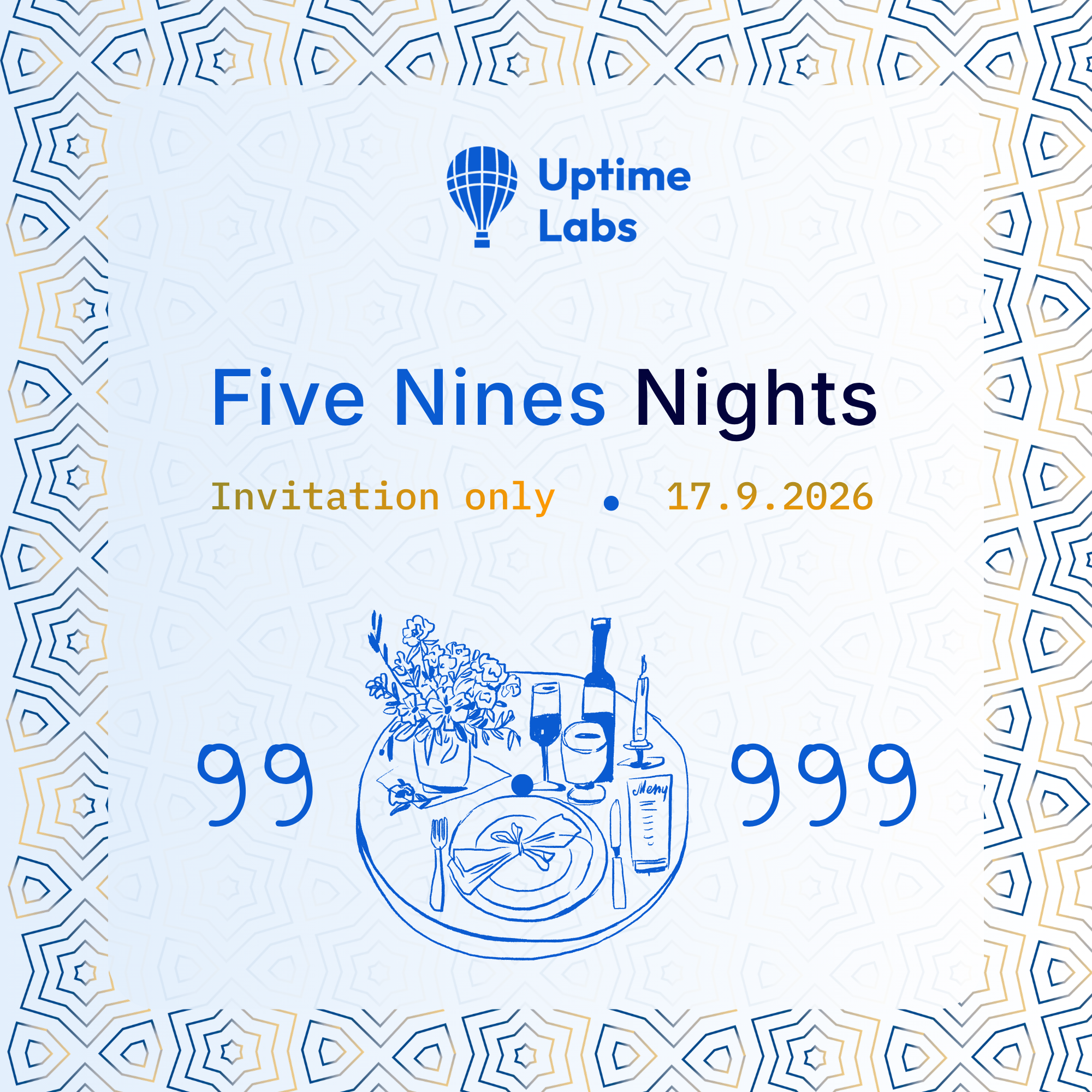 Private Dinner: Five Nines Nights