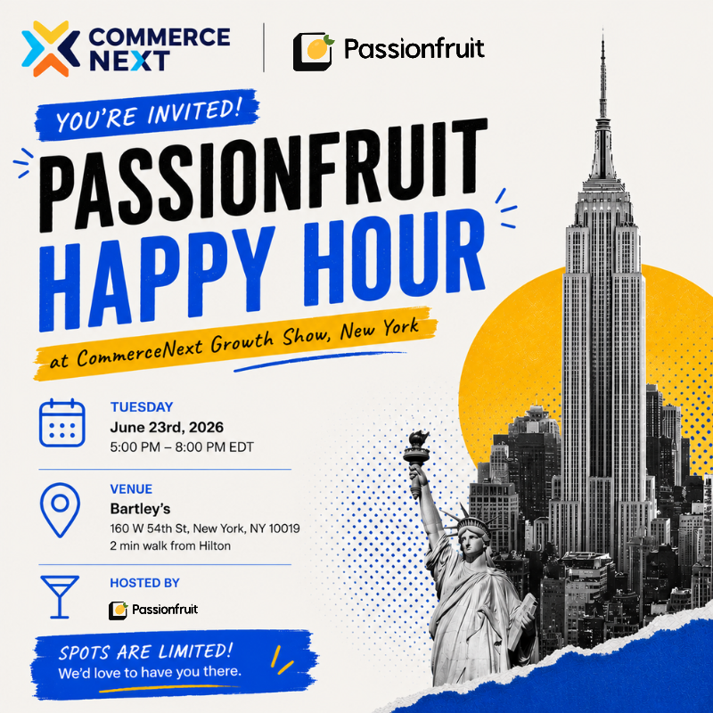 Cover art for #Happy Hour - CommerceNext Growth Show, NYC — New York, NY
