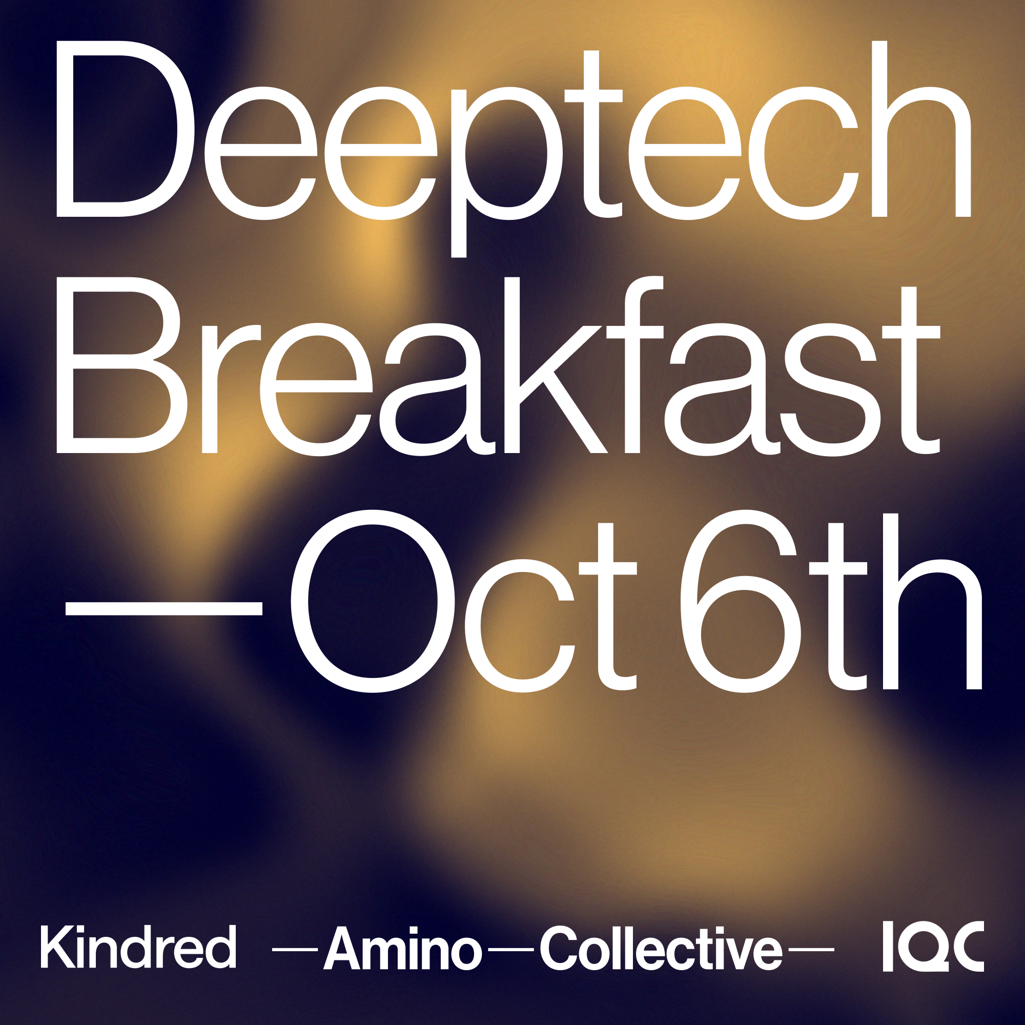 Deeptech Breakfast