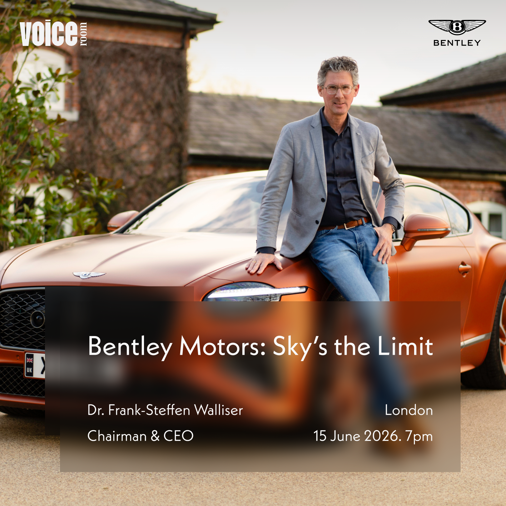Cover art for #Bentley Motors: Sky's the Limit — London, United Kingdom