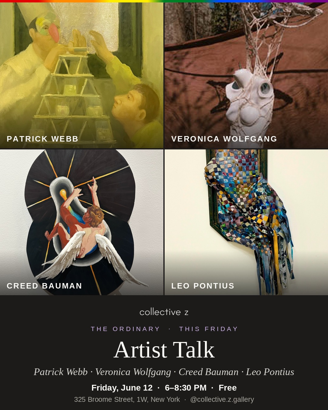 Cover art for #The Ordinary: Artists Talk — Collective Z Gallery