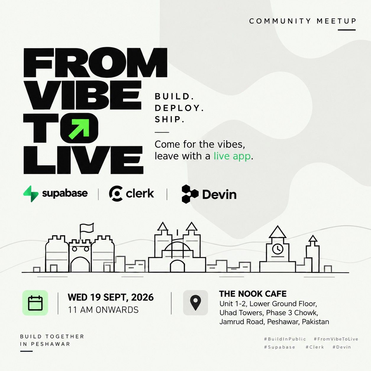 From Vibe to Live with Supabase × Clerk x Devin