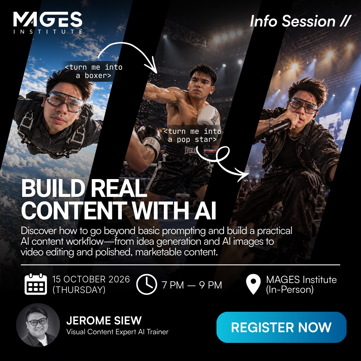 Build Real Content with AI (Beyond Basic Prompts) | Free Info Session