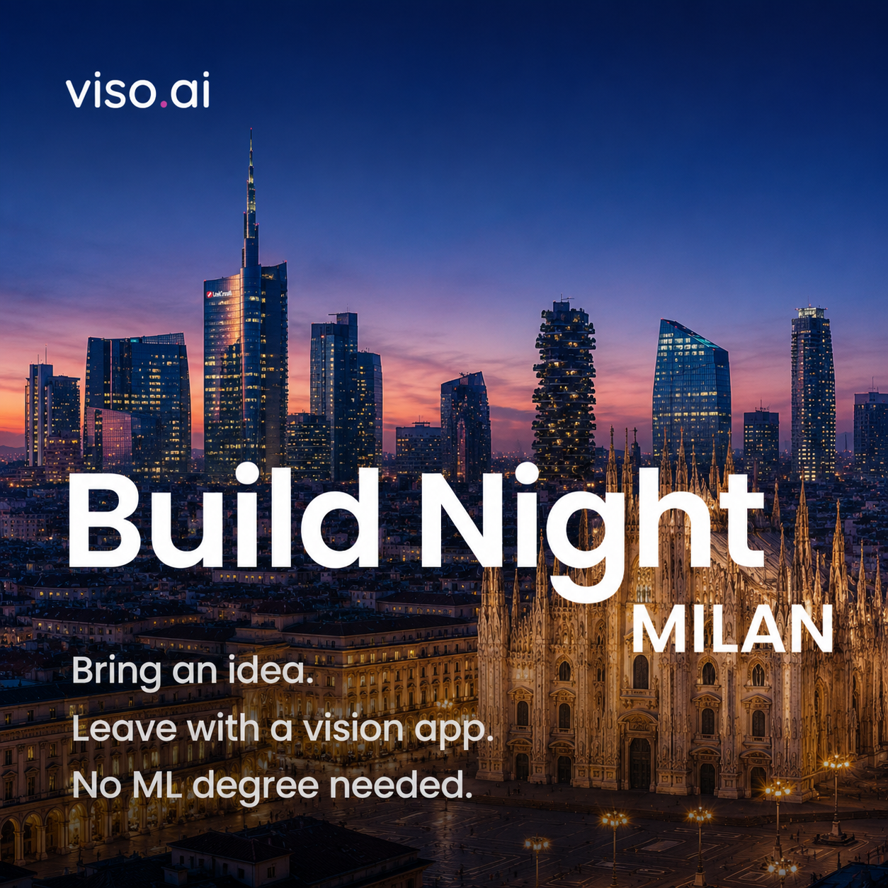 Construye AI de Visión Nocturna en Milán: Construye Agentes de Visión Computacional para Cualquier Caso de Uso
