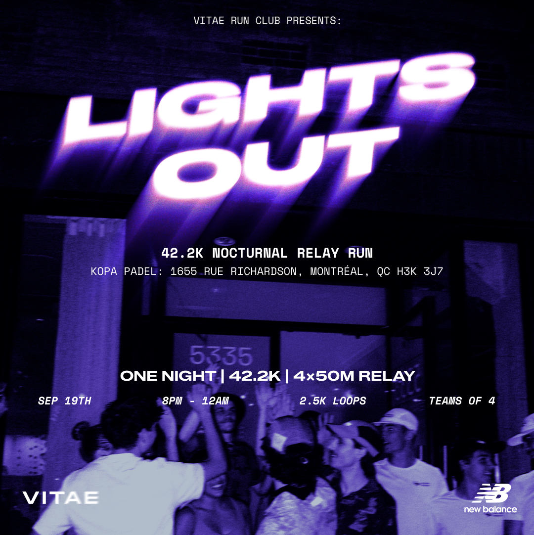 VITAE x New Balance: LIGHTSOUT