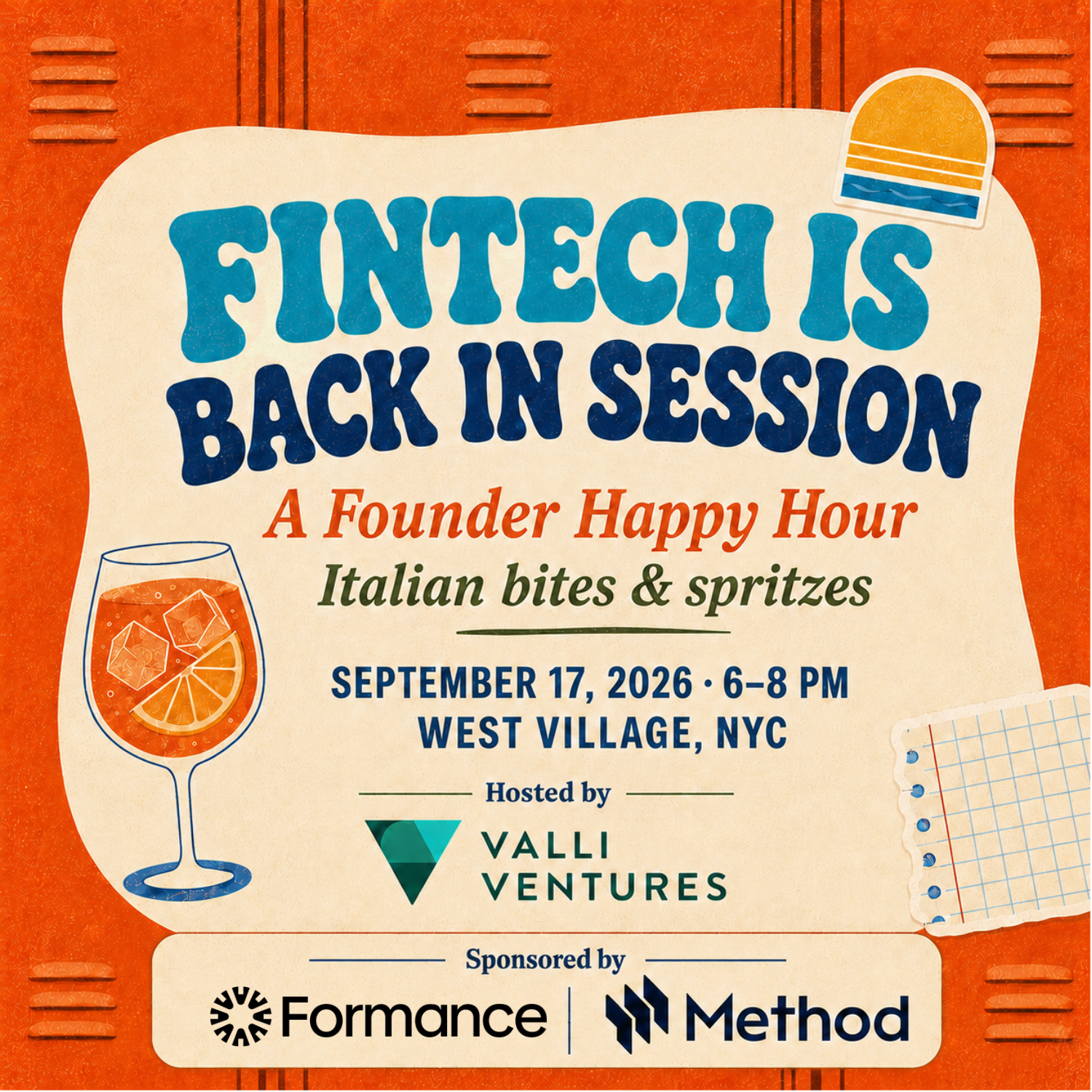 Back to School Fintech and AI Founder Happy Hour