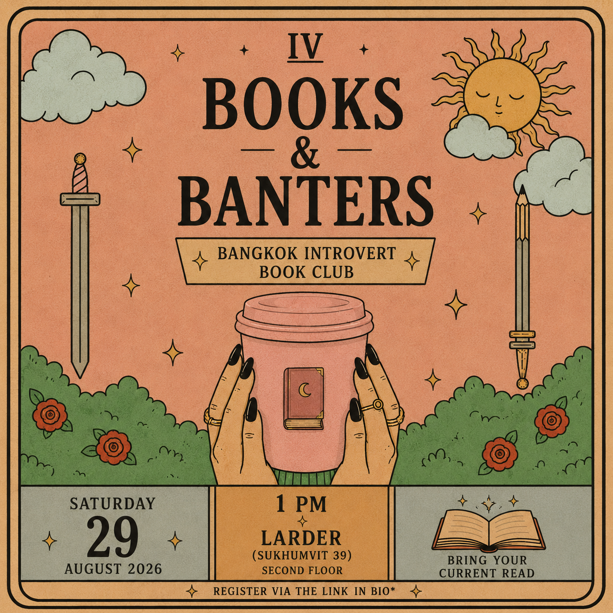 Books & Banters 4 : Bangkok Introvert Book Club