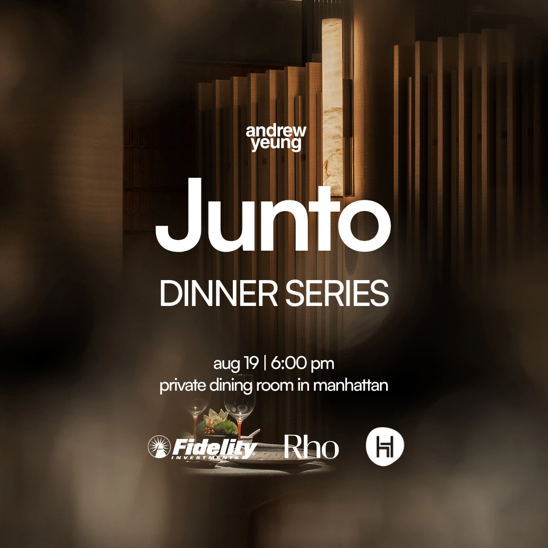 Junto Founder Dinner (Hosted by Andrew & Friends)