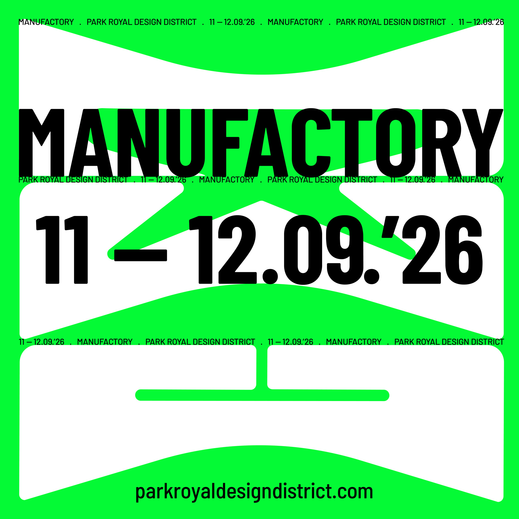 Cover art for #MANUFACTORY 2026 — Park Royal