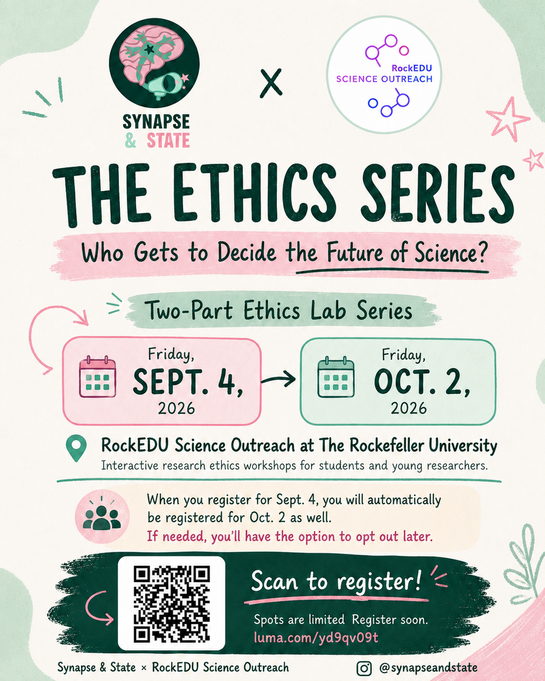 Ethics Lab Workshop @ Rockefeller University