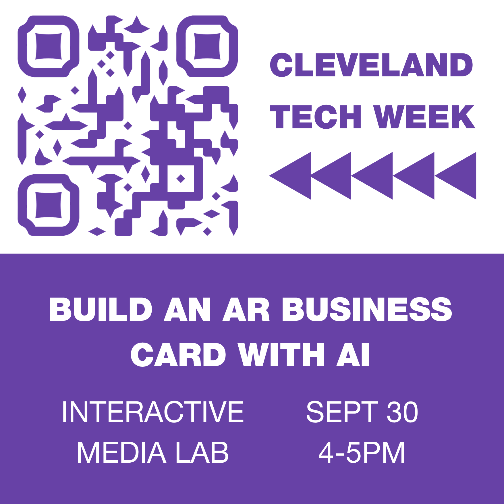 Construisez une carte de visite AR avec l'IA #CLETechWeek26