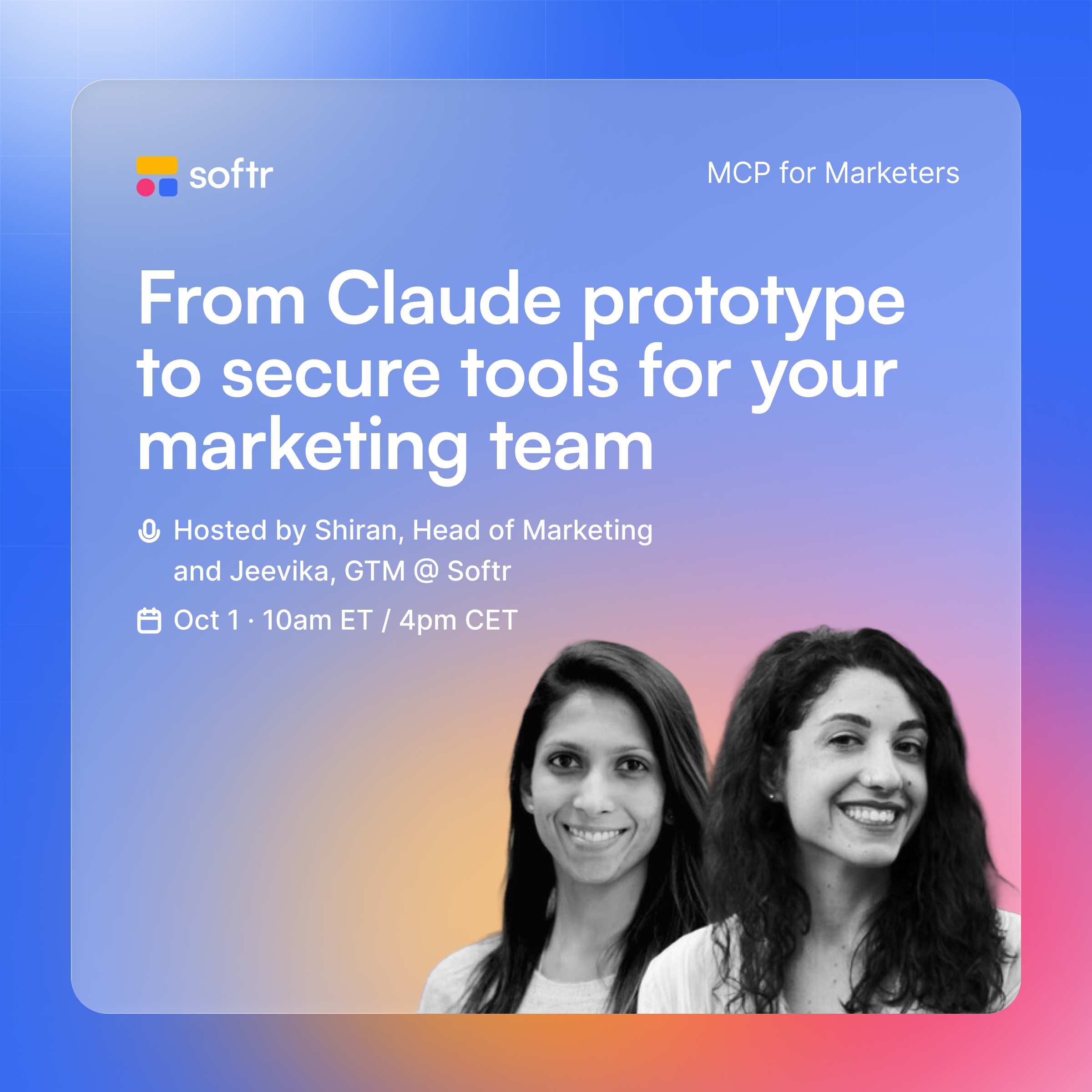 How to vibe code secure dashboards with Claude + Softr MCP