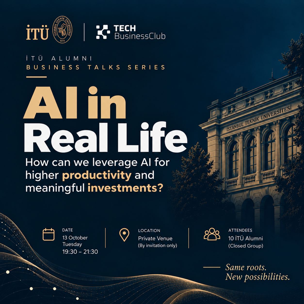 Business Talks: AI in Real Life (ITU Alumni)