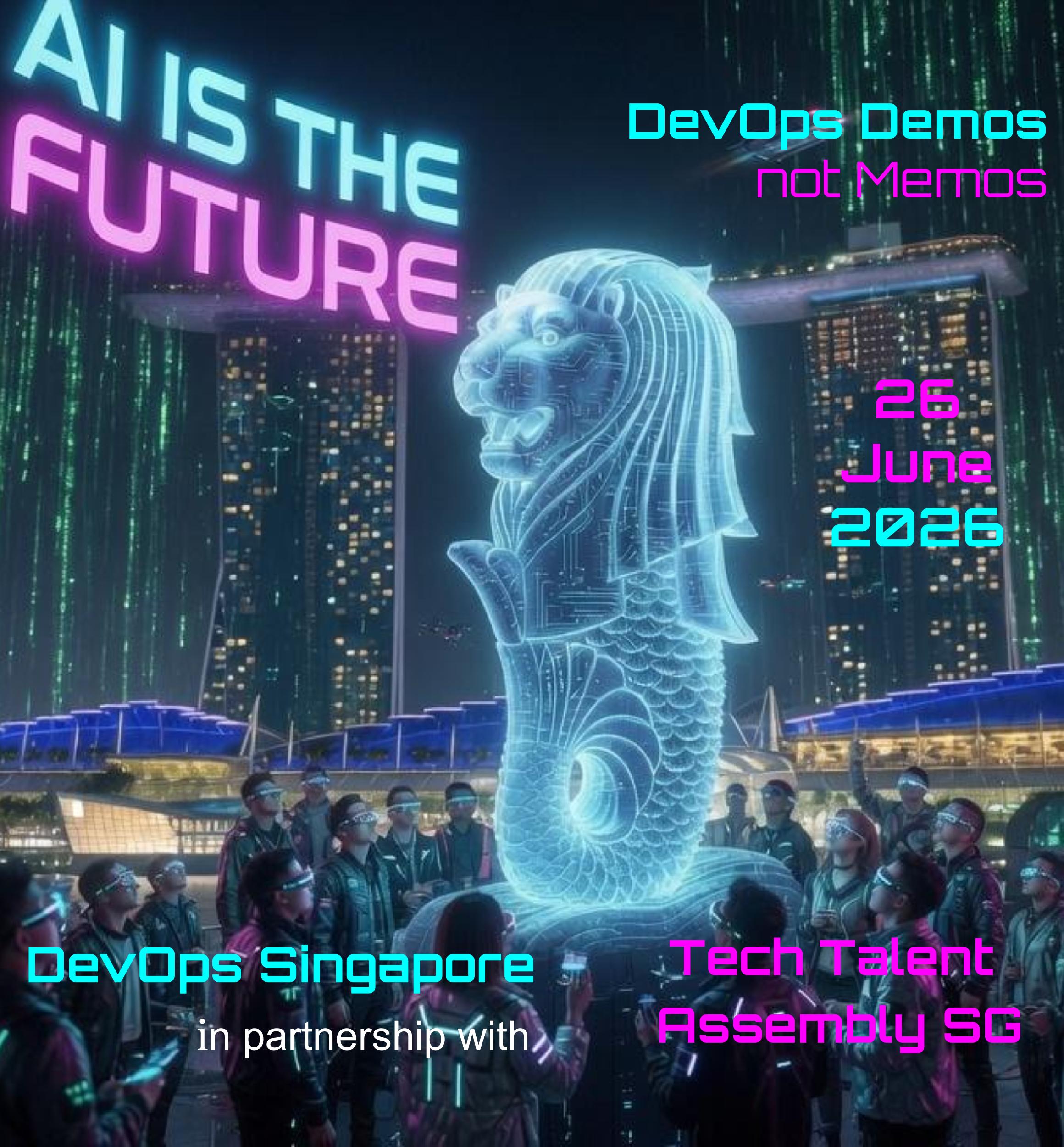 Cover art for #Demos, not Memos - AI Powered Stack in 2026 — Singapore