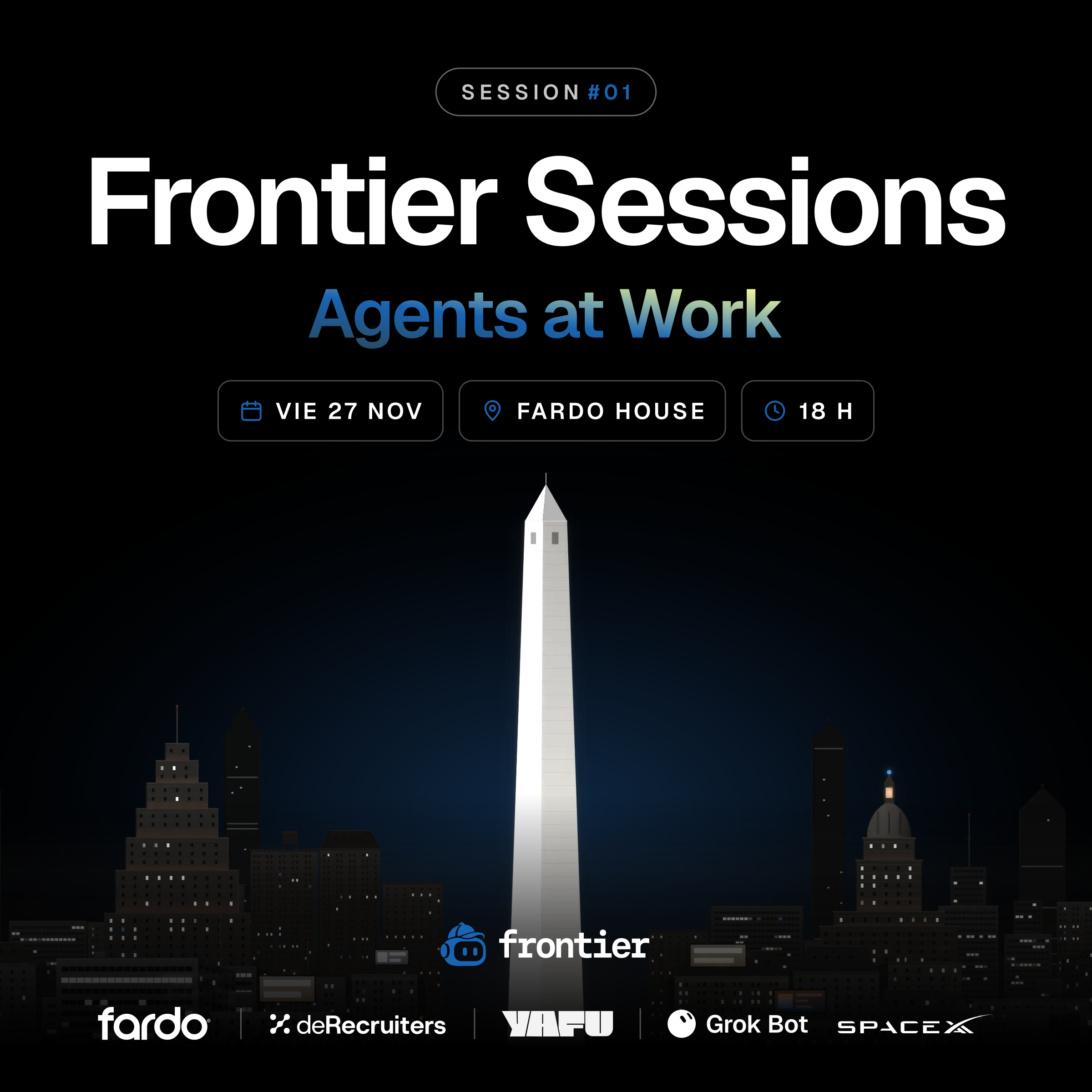 Frontier Sessions #01 · Agents at Work