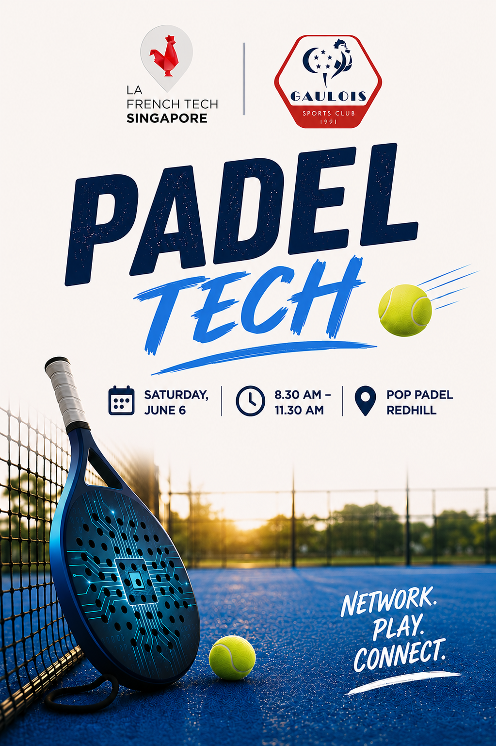 Cover art for #Padel Tech : La French Tech Singapore x Les Gaulois — Pop Padel