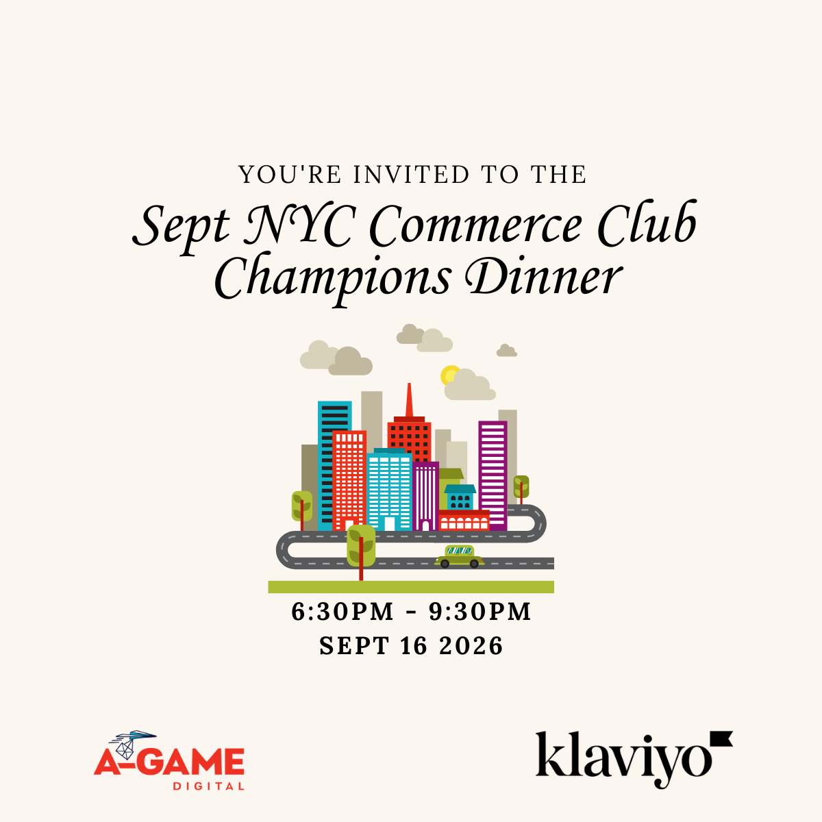 NYC Commerce Club Champions Dinner