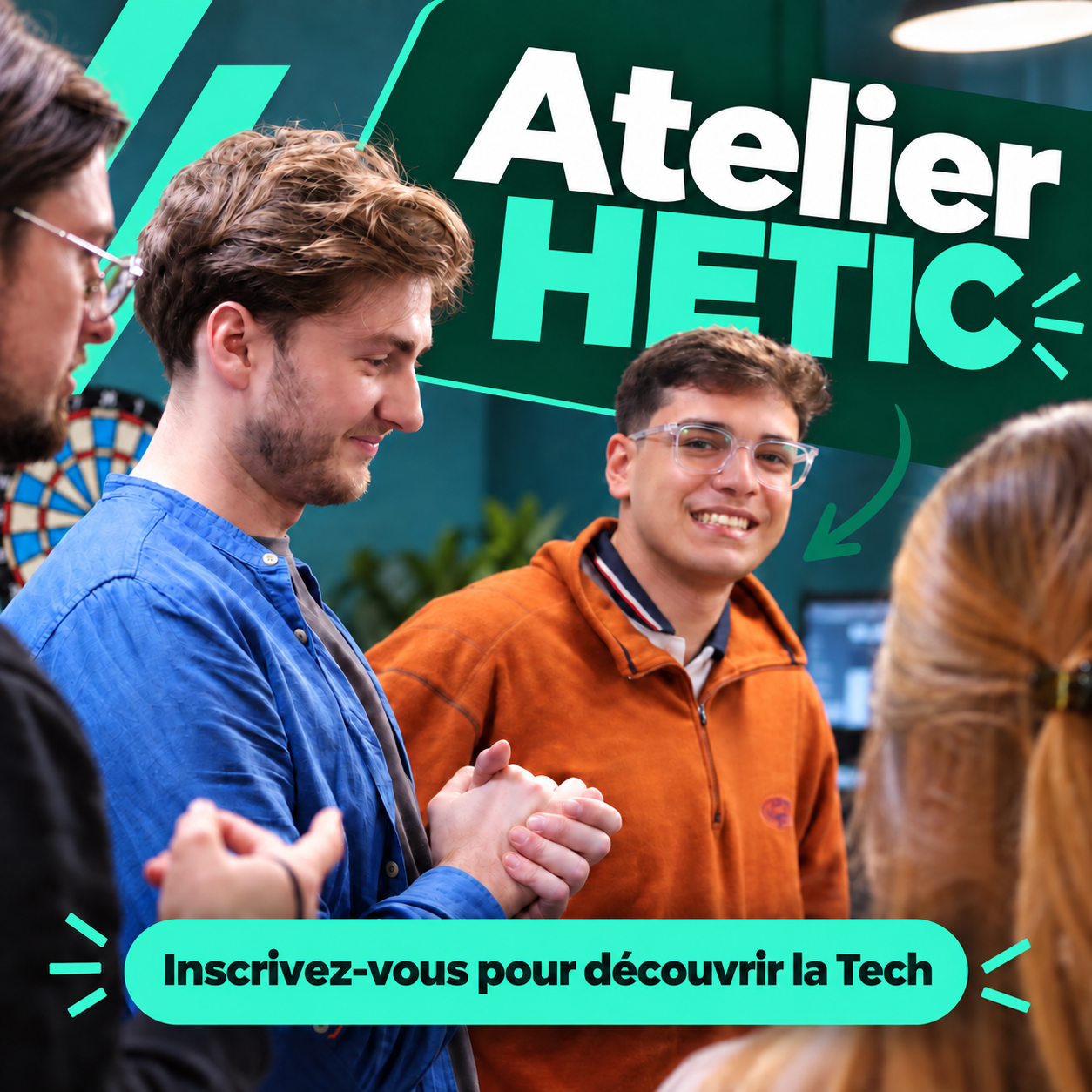 Hacktelier - HETIC - 3 jours pour passer de l’idée au projet